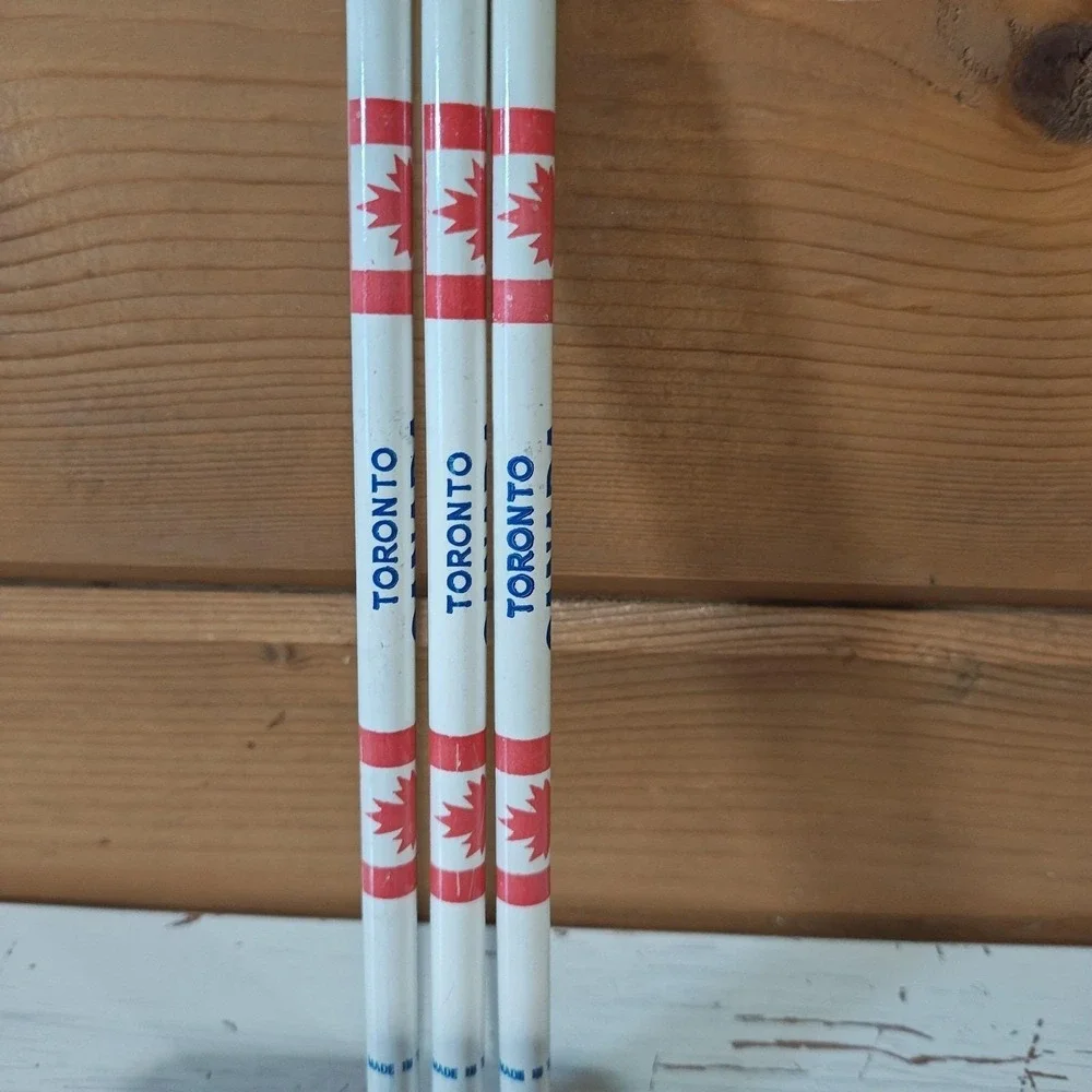 Lot of 3 Vintage Toronto Canada‎ Maple Leaf Pencil